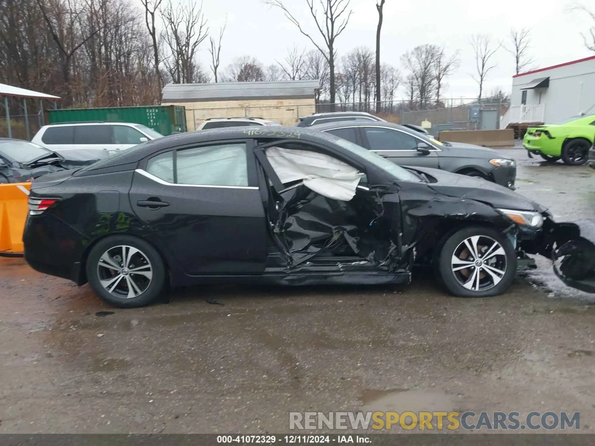 12 fotografías del automóvil dañado 3N1AB8CV9LY288103 NISSAN SENTRA 2020