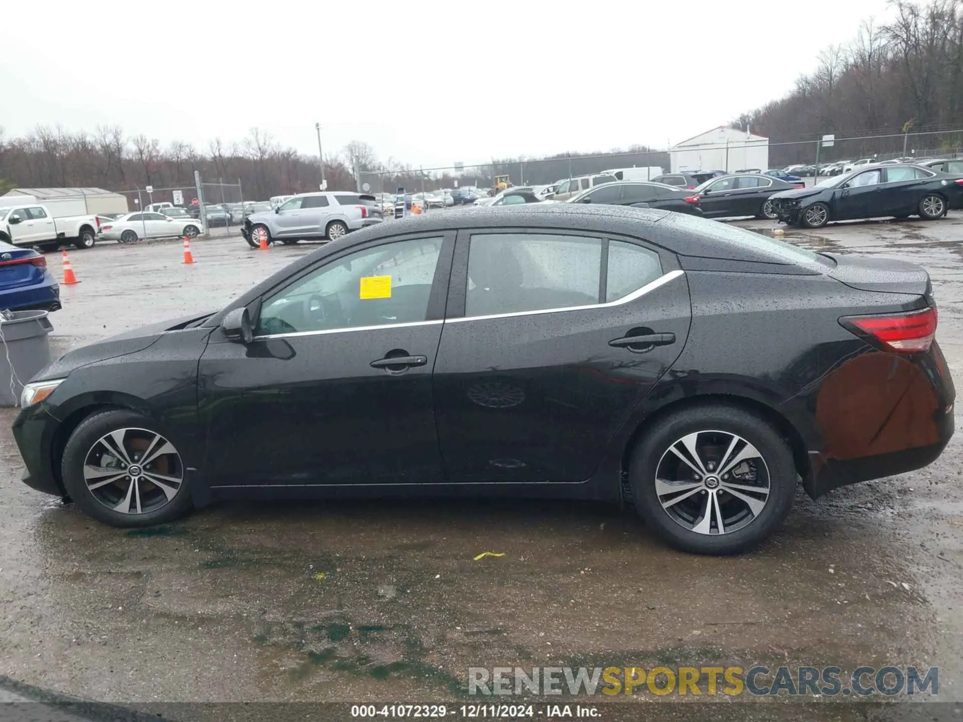 13 fotografías del automóvil dañado 3N1AB8CV9LY288103 NISSAN SENTRA 2020