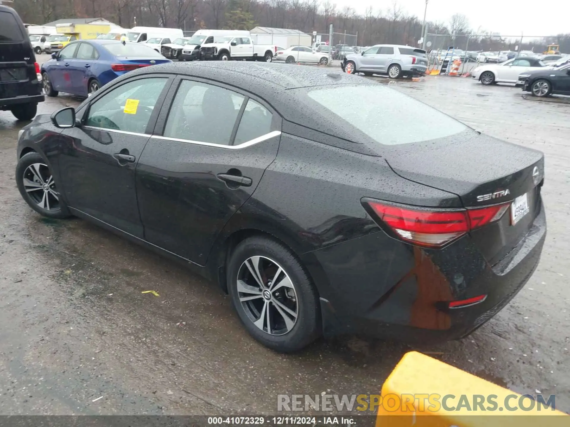 3 fotografías del automóvil dañado 3N1AB8CV9LY288103 NISSAN SENTRA 2020
