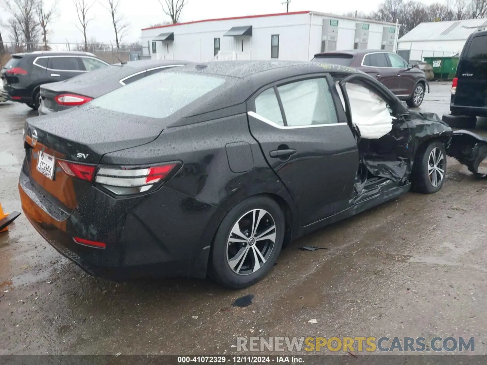 4 fotografías del automóvil dañado 3N1AB8CV9LY288103 NISSAN SENTRA 2020