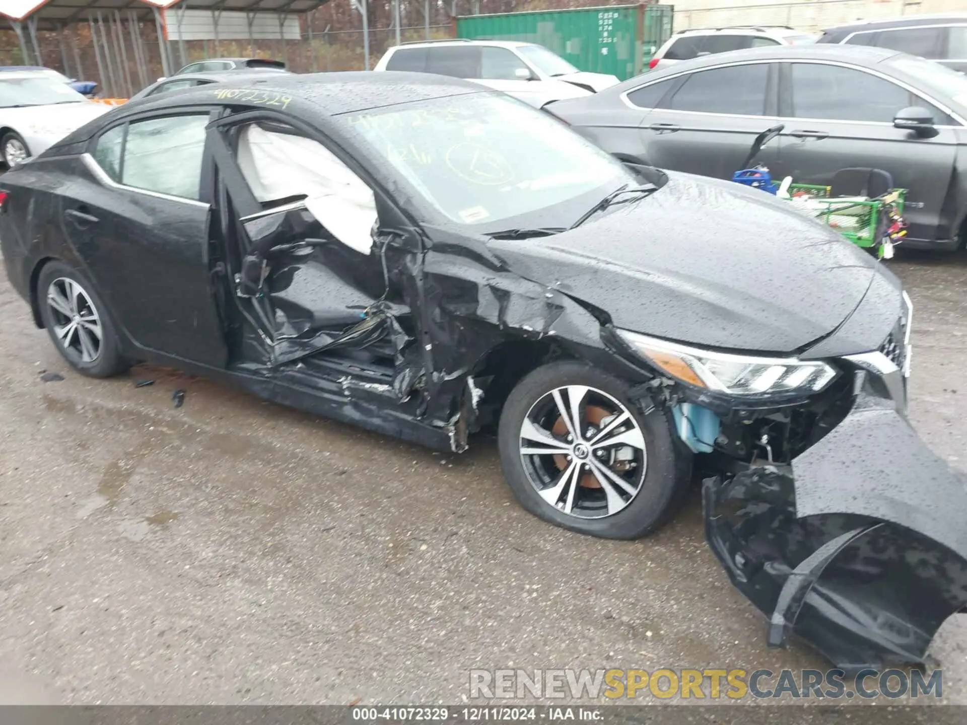 6 fotografías del automóvil dañado 3N1AB8CV9LY288103 NISSAN SENTRA 2020