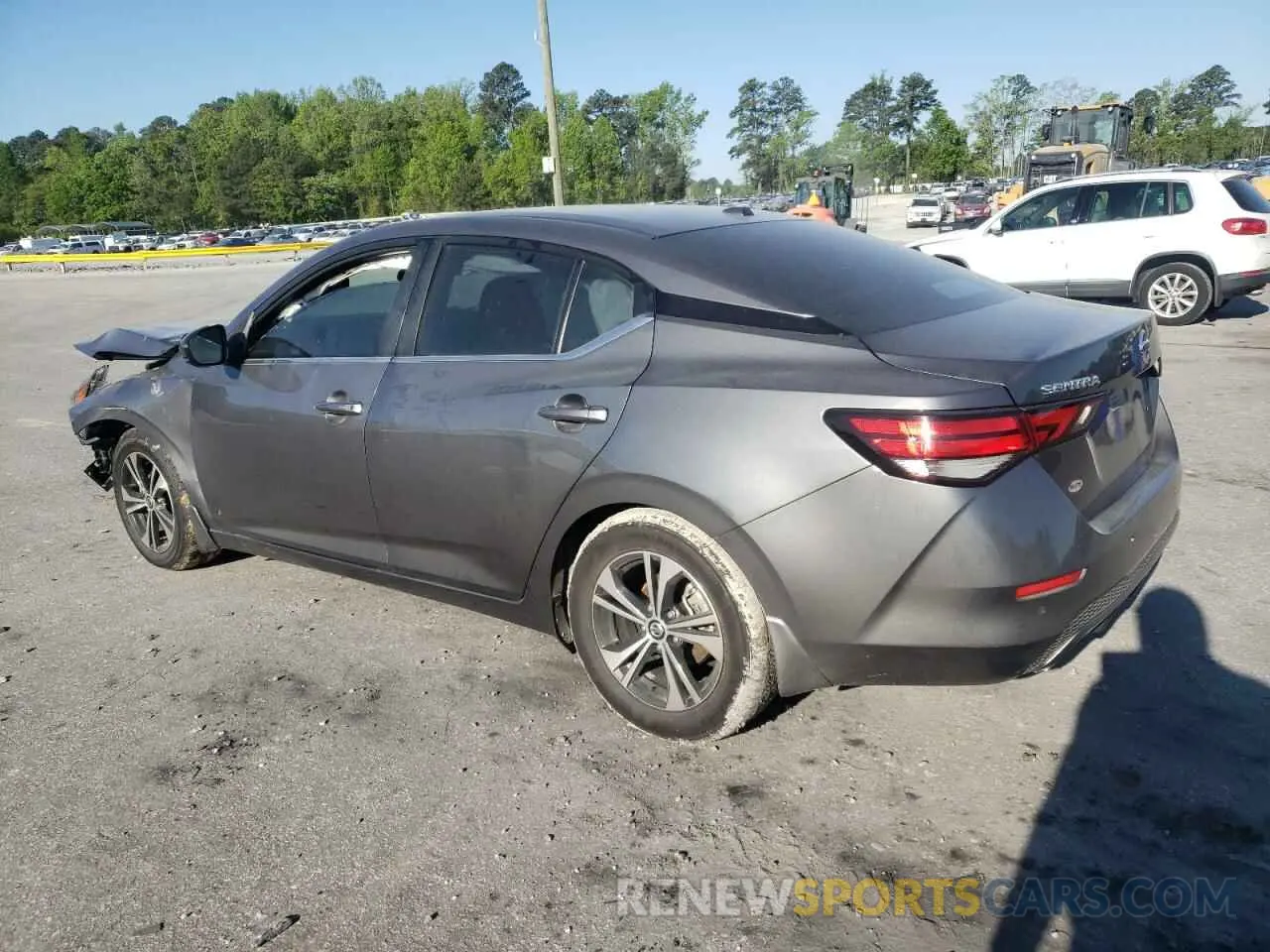 2 fotografías del automóvil dañado 3N1AB8CV9LY289414 NISSAN SENTRA 2020