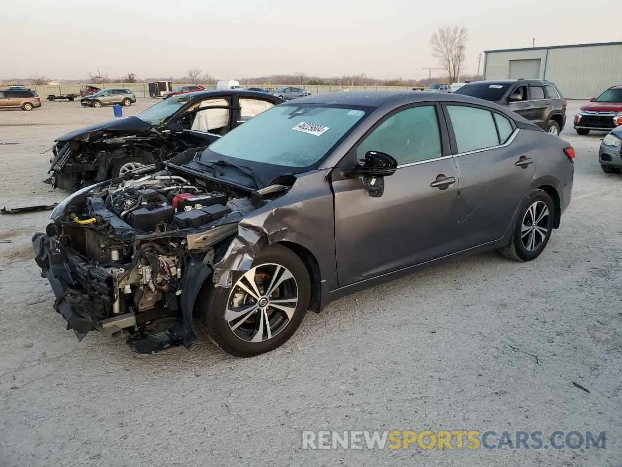 1 fotografías del automóvil dañado 3N1AB8CV9LY303036 NISSAN SENTRA 2020