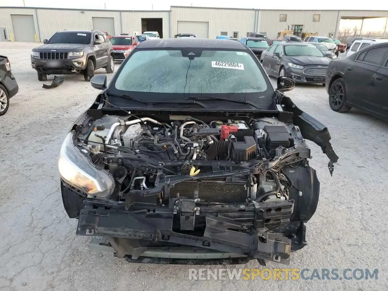 5 fotografías del automóvil dañado 3N1AB8CV9LY303036 NISSAN SENTRA 2020