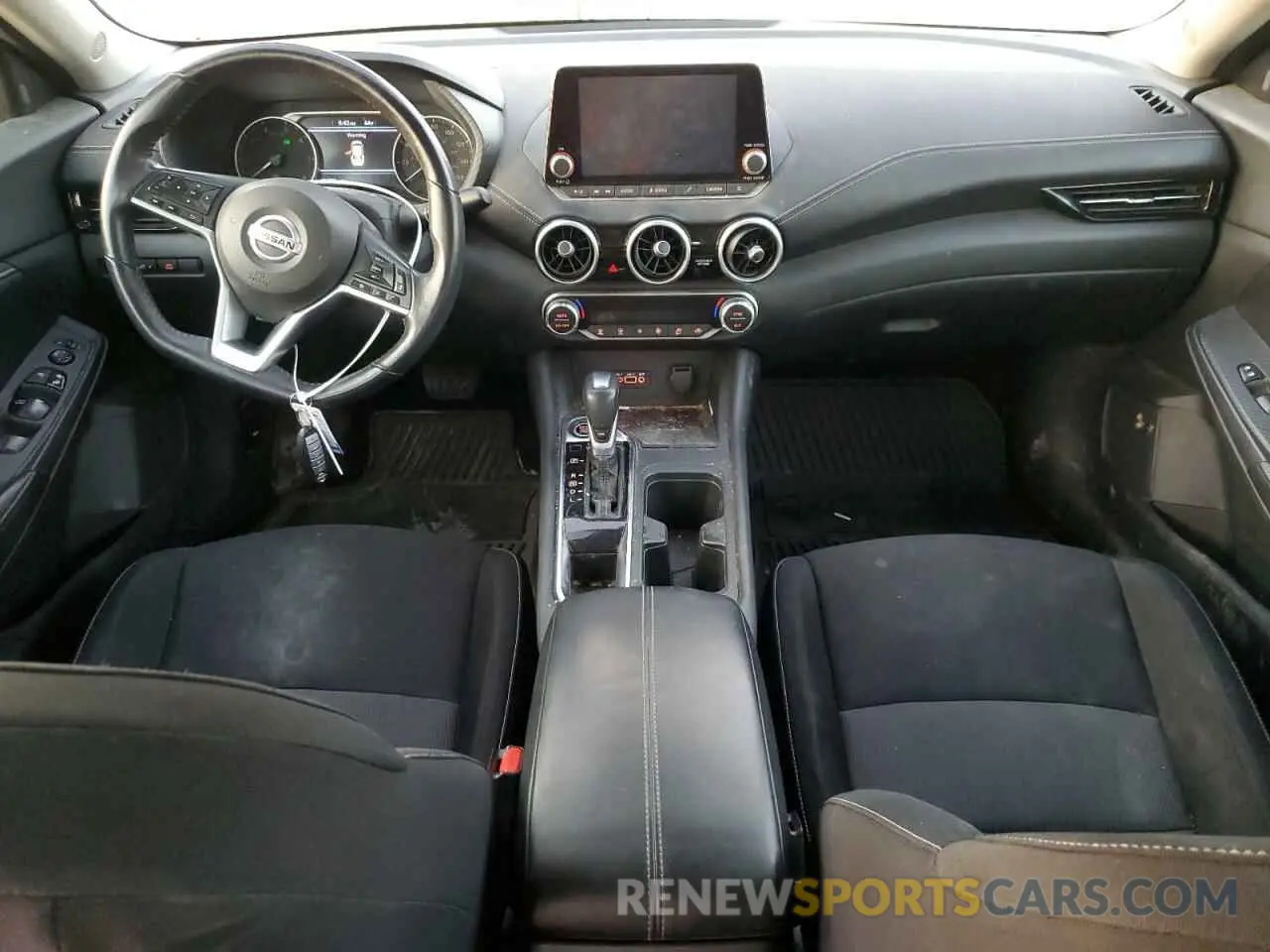 8 fotografías del automóvil dañado 3N1AB8CV9LY303036 NISSAN SENTRA 2020
