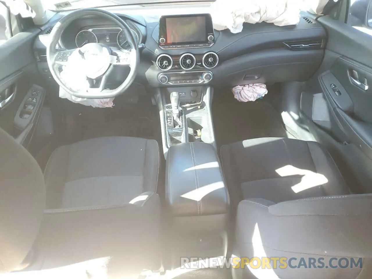 8 fotografías del automóvil dañado 3N1AB8CV9LY303537 NISSAN SENTRA 2020