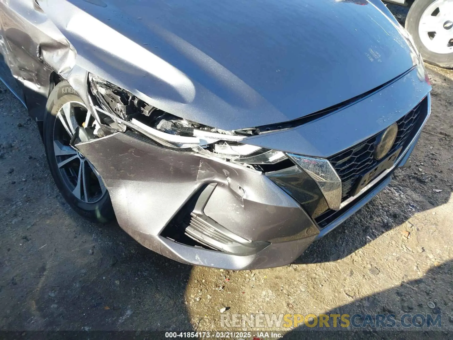 16 fotografías del automóvil dañado 3N1AB8CV9LY304638 NISSAN SENTRA 2020