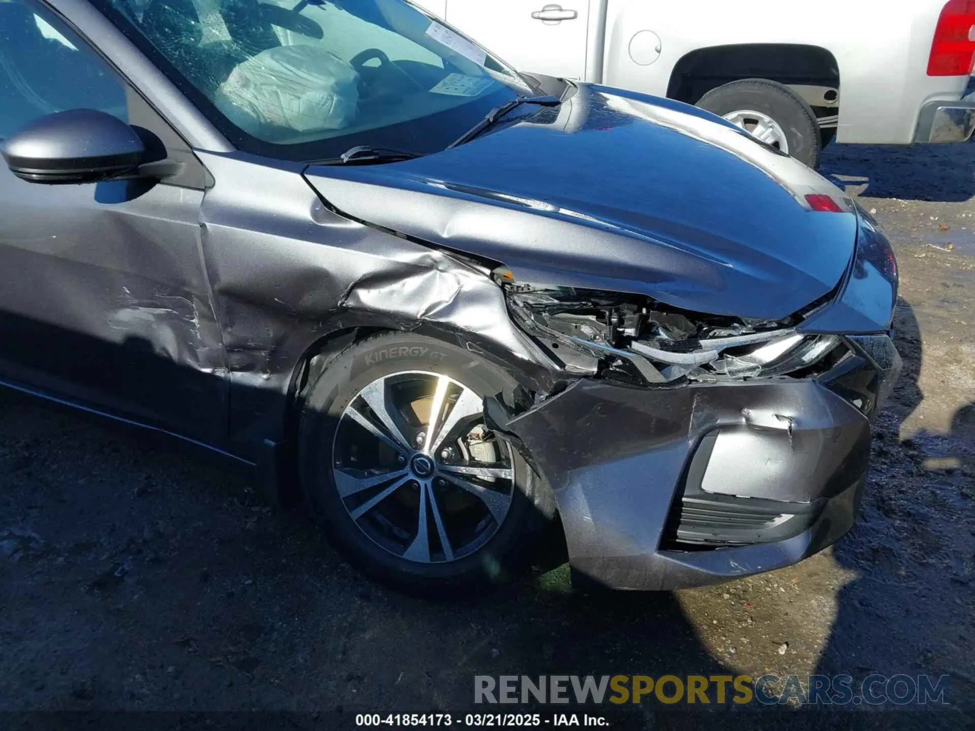 6 fotografías del automóvil dañado 3N1AB8CV9LY304638 NISSAN SENTRA 2020