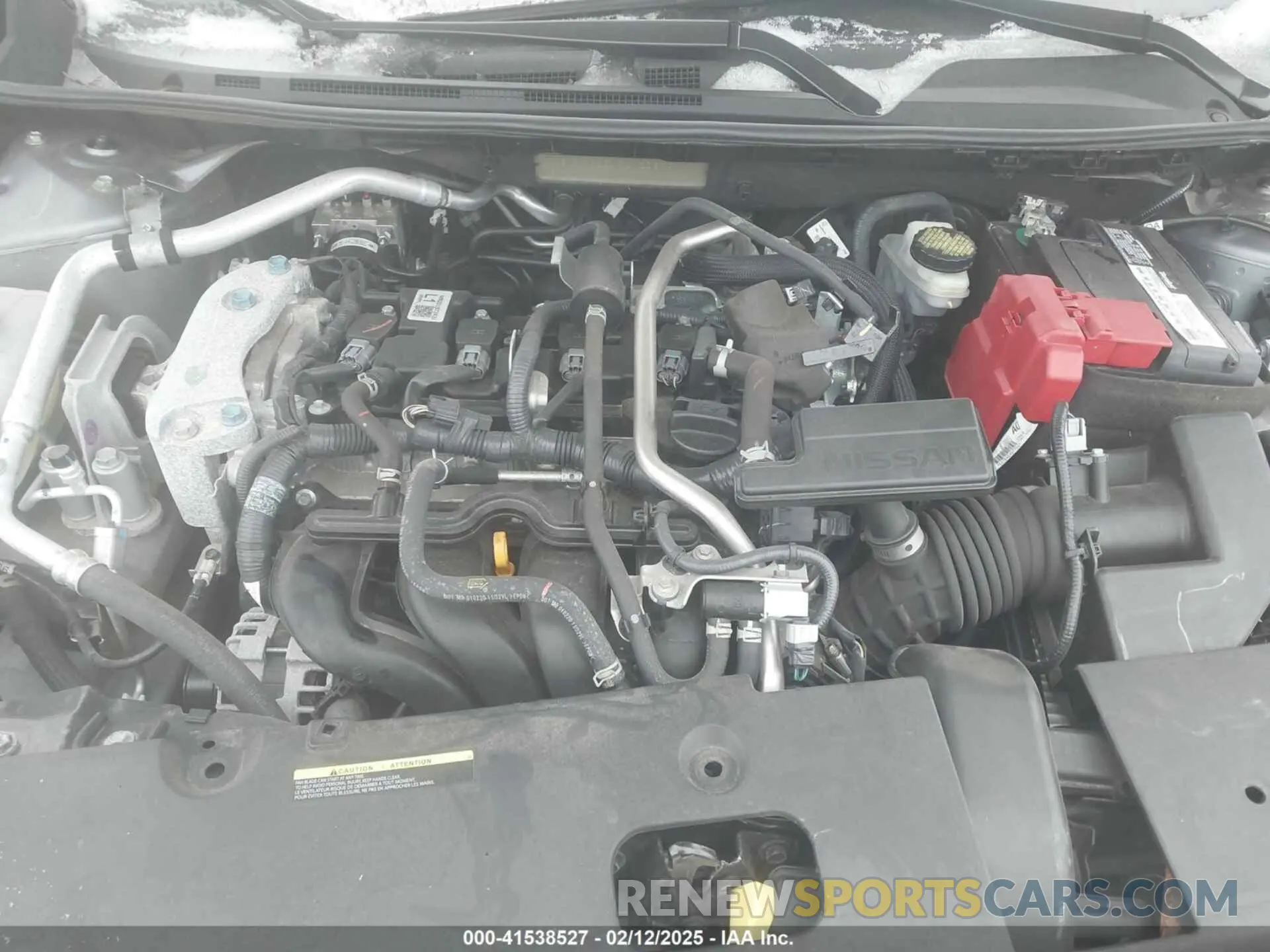 10 fotografías del automóvil dañado 3N1AB8CV9LY306731 NISSAN SENTRA 2020