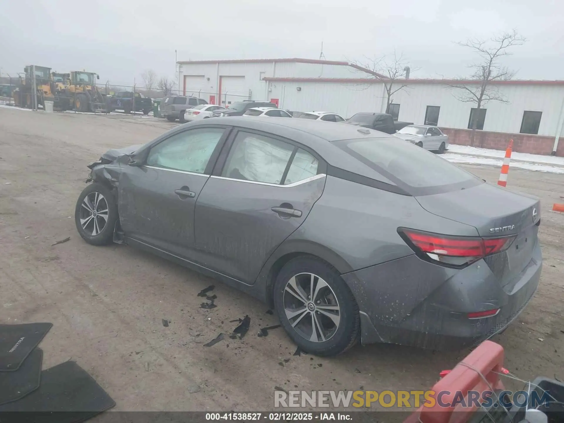 3 fotografías del automóvil dañado 3N1AB8CV9LY306731 NISSAN SENTRA 2020