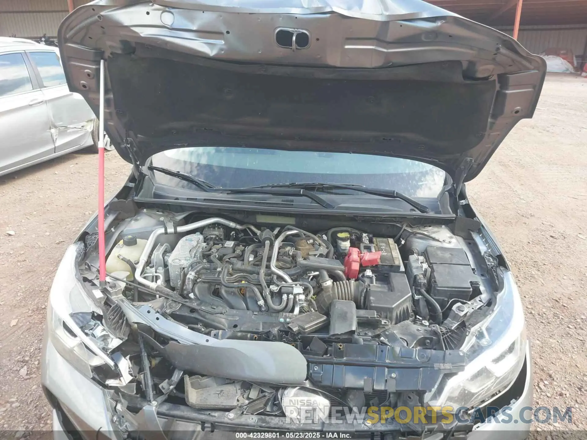 10 fotografías del automóvil dañado 3N1AB8CVXLY207206 NISSAN SENTRA 2020