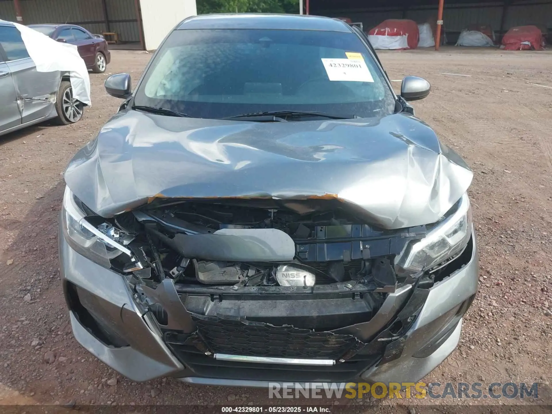 6 fotografías del automóvil dañado 3N1AB8CVXLY207206 NISSAN SENTRA 2020
