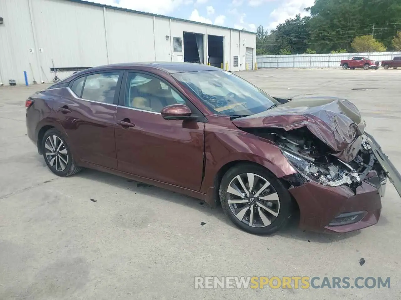 4 fotografías del automóvil dañado 3N1AB8CVXLY208503 NISSAN SENTRA 2020