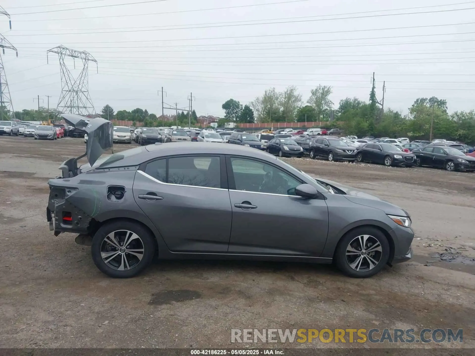 13 fotografías del automóvil dañado 3N1AB8CVXLY209330 NISSAN SENTRA 2020