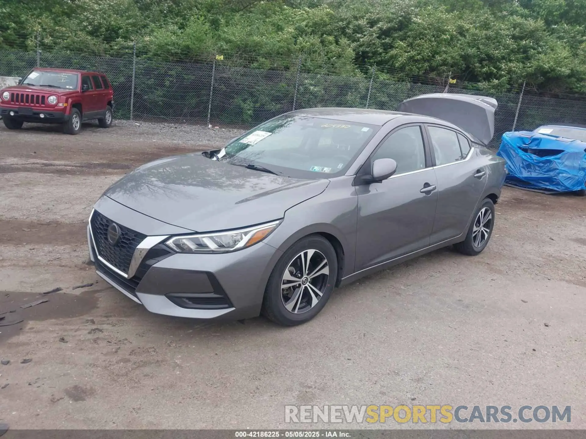 2 fotografías del automóvil dañado 3N1AB8CVXLY209330 NISSAN SENTRA 2020