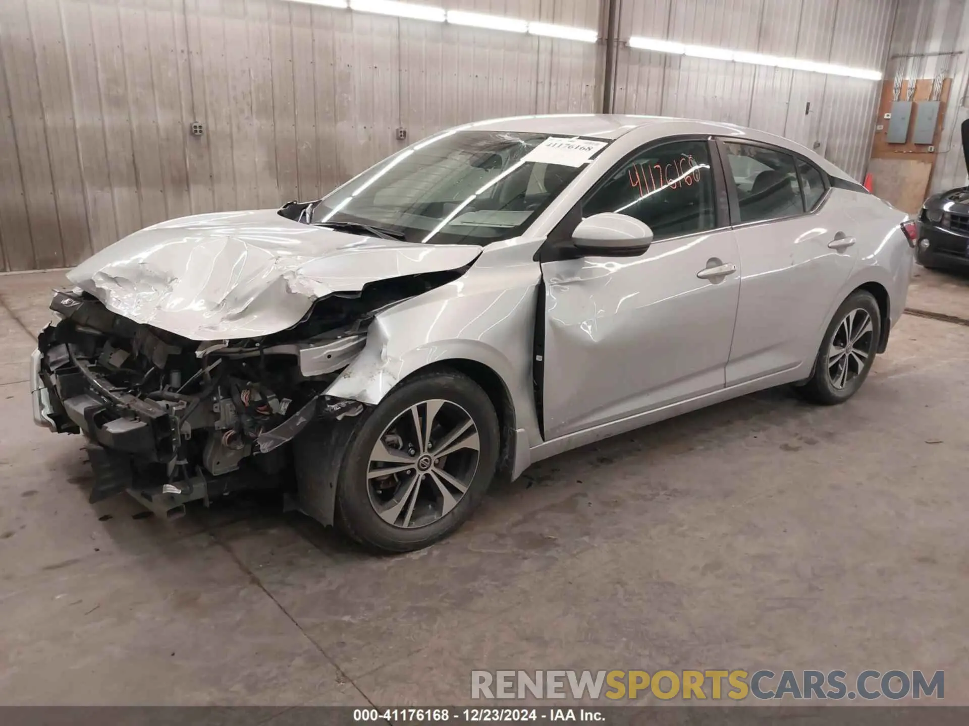 2 fotografías del automóvil dañado 3N1AB8CVXLY211398 NISSAN SENTRA 2020