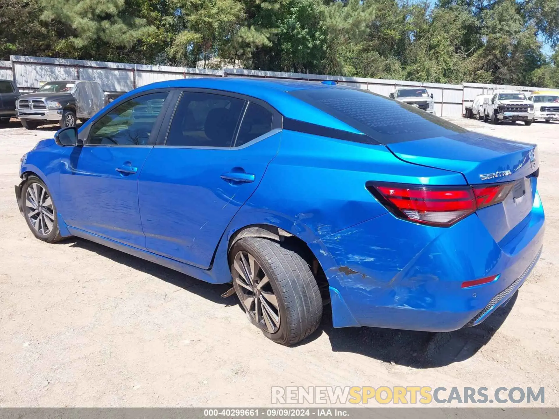 3 fotografías del automóvil dañado 3N1AB8CVXLY211692 NISSAN SENTRA 2020