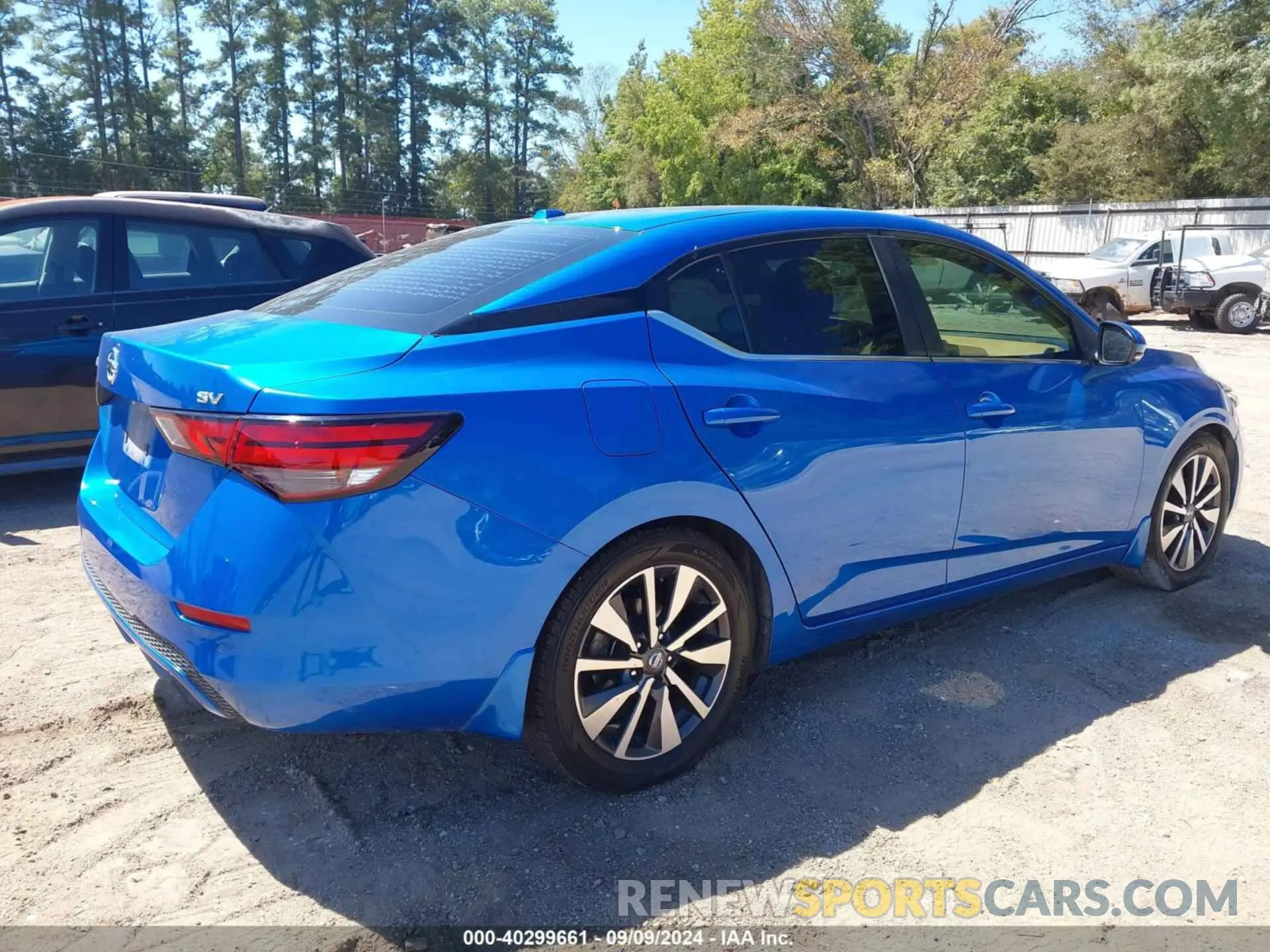 4 fotografías del automóvil dañado 3N1AB8CVXLY211692 NISSAN SENTRA 2020