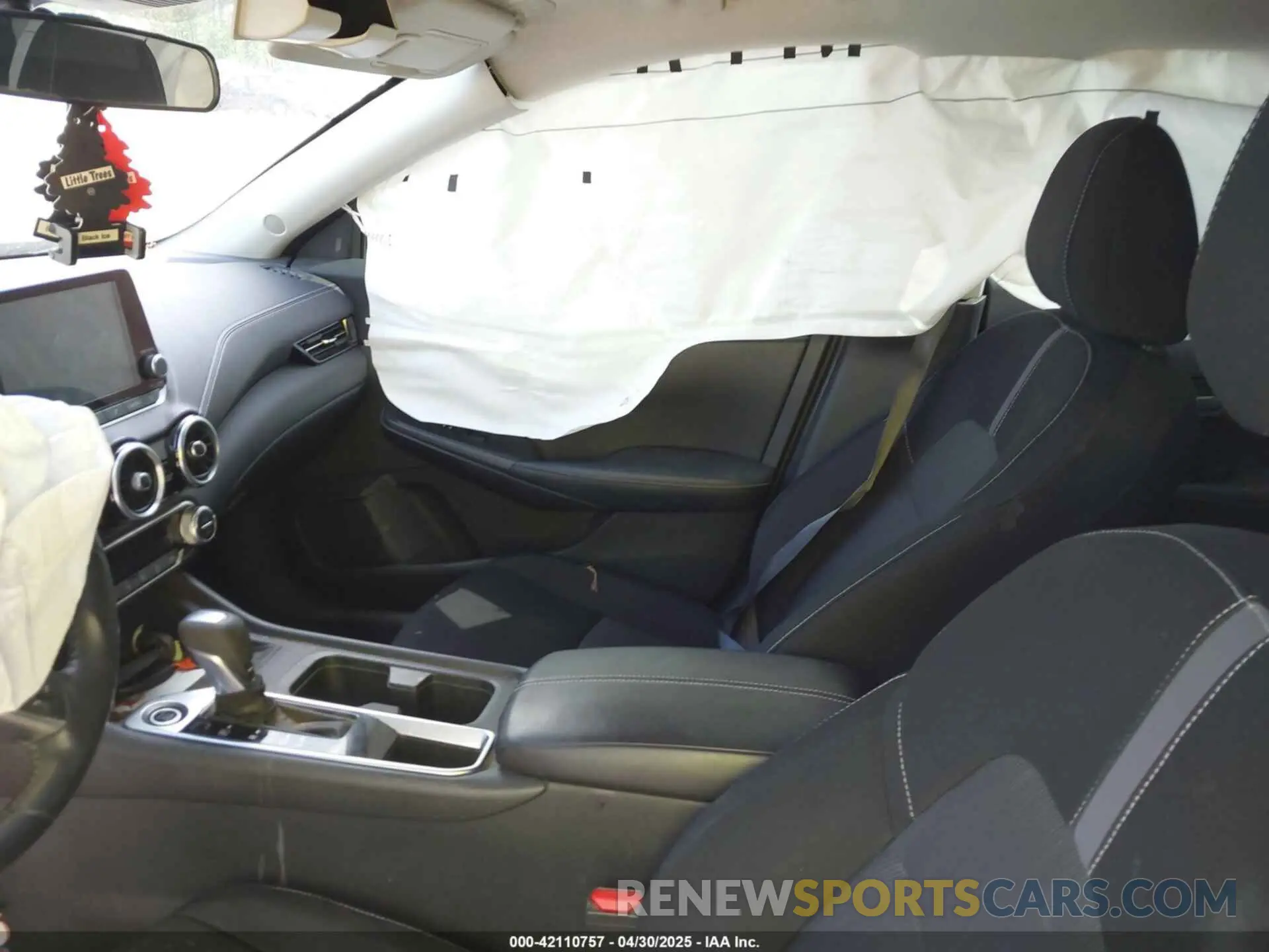 5 fotografías del automóvil dañado 3N1AB8CVXLY221851 NISSAN SENTRA 2020