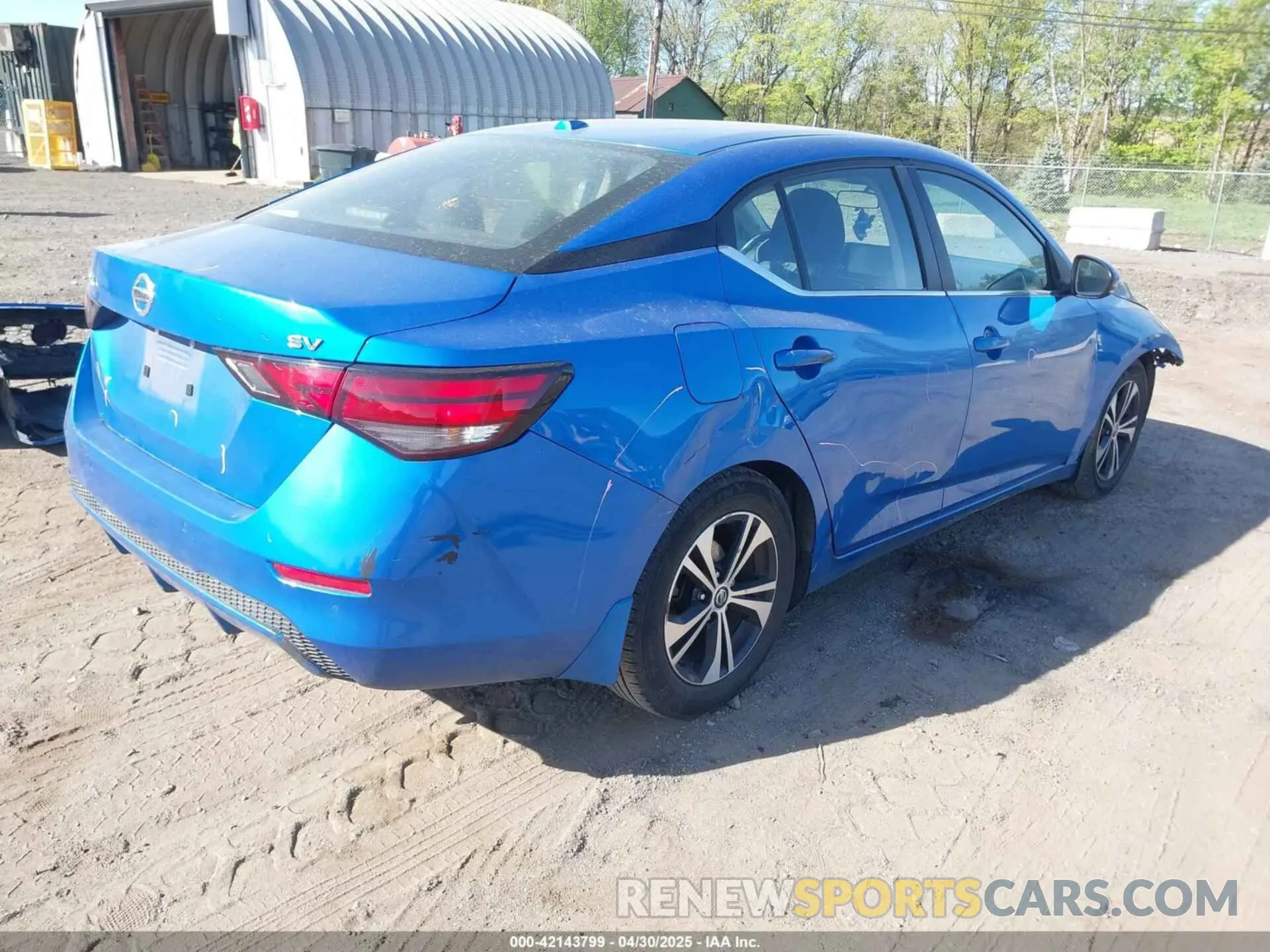 4 fotografías del automóvil dañado 3N1AB8CVXLY224989 NISSAN SENTRA 2020