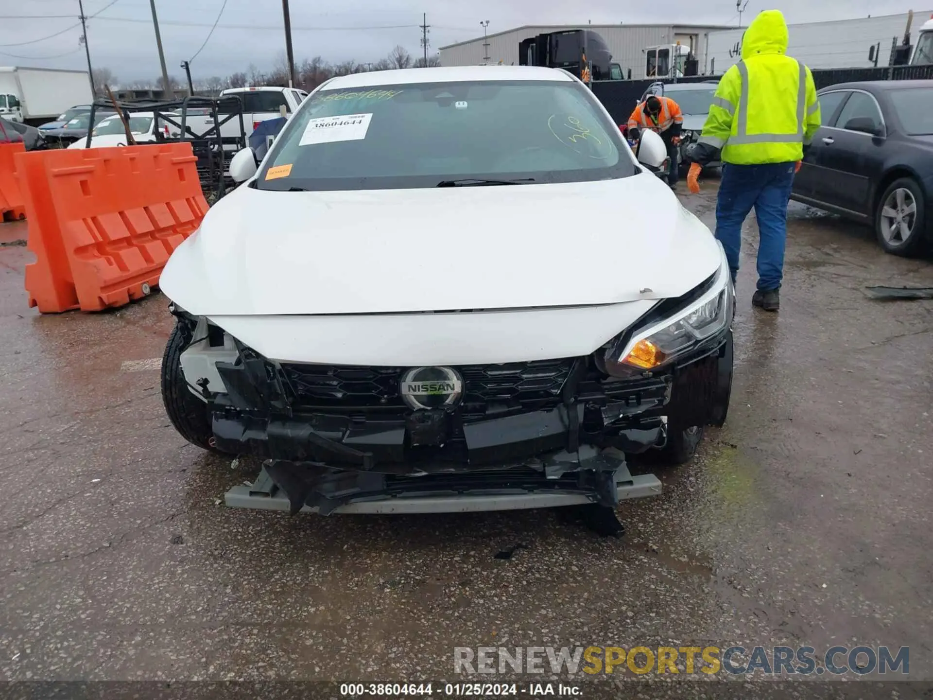 13 fotografías del automóvil dañado 3N1AB8CVXLY228721 NISSAN SENTRA 2020