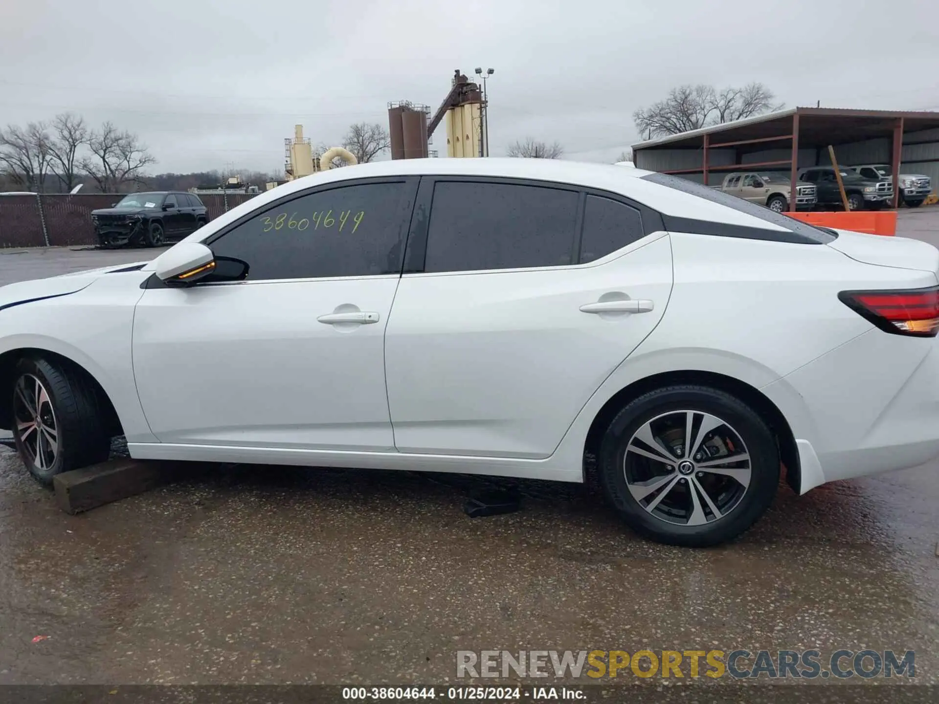 15 fotografías del automóvil dañado 3N1AB8CVXLY228721 NISSAN SENTRA 2020