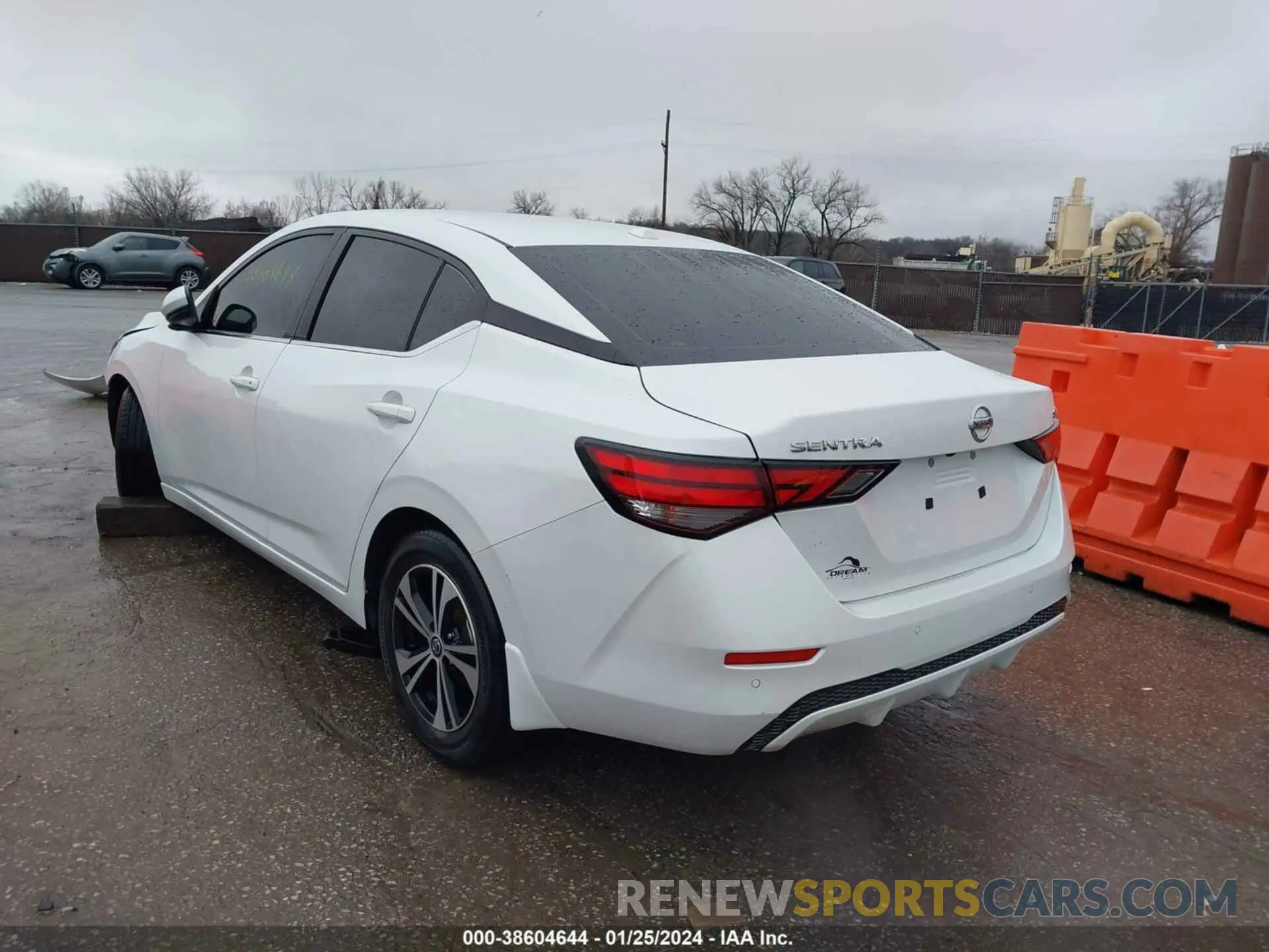3 fotografías del automóvil dañado 3N1AB8CVXLY228721 NISSAN SENTRA 2020