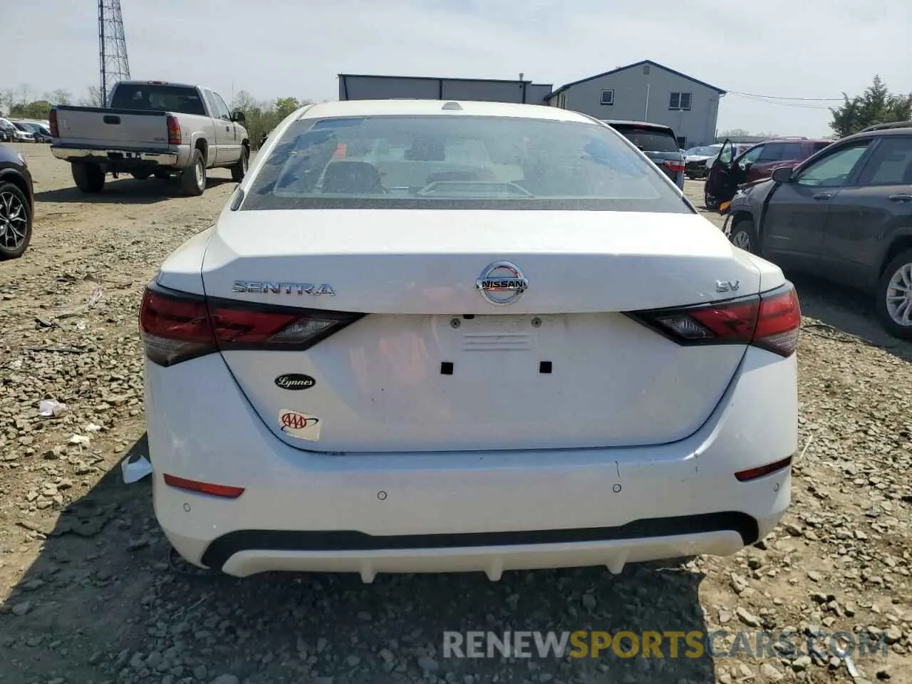 6 fotografías del automóvil dañado 3N1AB8CVXLY235958 NISSAN SENTRA 2020