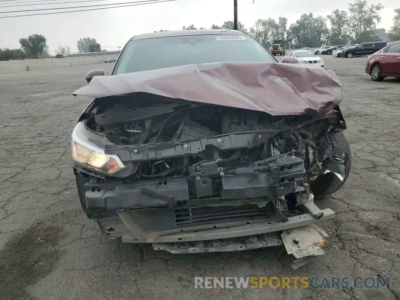 5 fotografías del automóvil dañado 3N1AB8CVXLY243669 NISSAN SENTRA 2020