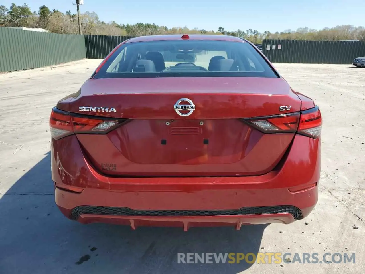 6 fotografías del automóvil dañado 3N1AB8CVXLY254204 NISSAN SENTRA 2020
