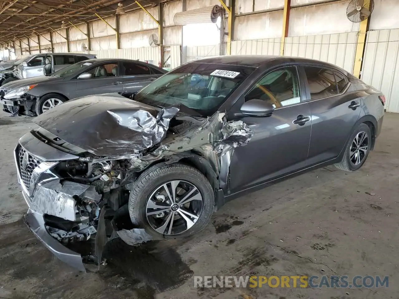 1 fotografías del automóvil dañado 3N1AB8CVXLY256731 NISSAN SENTRA 2020