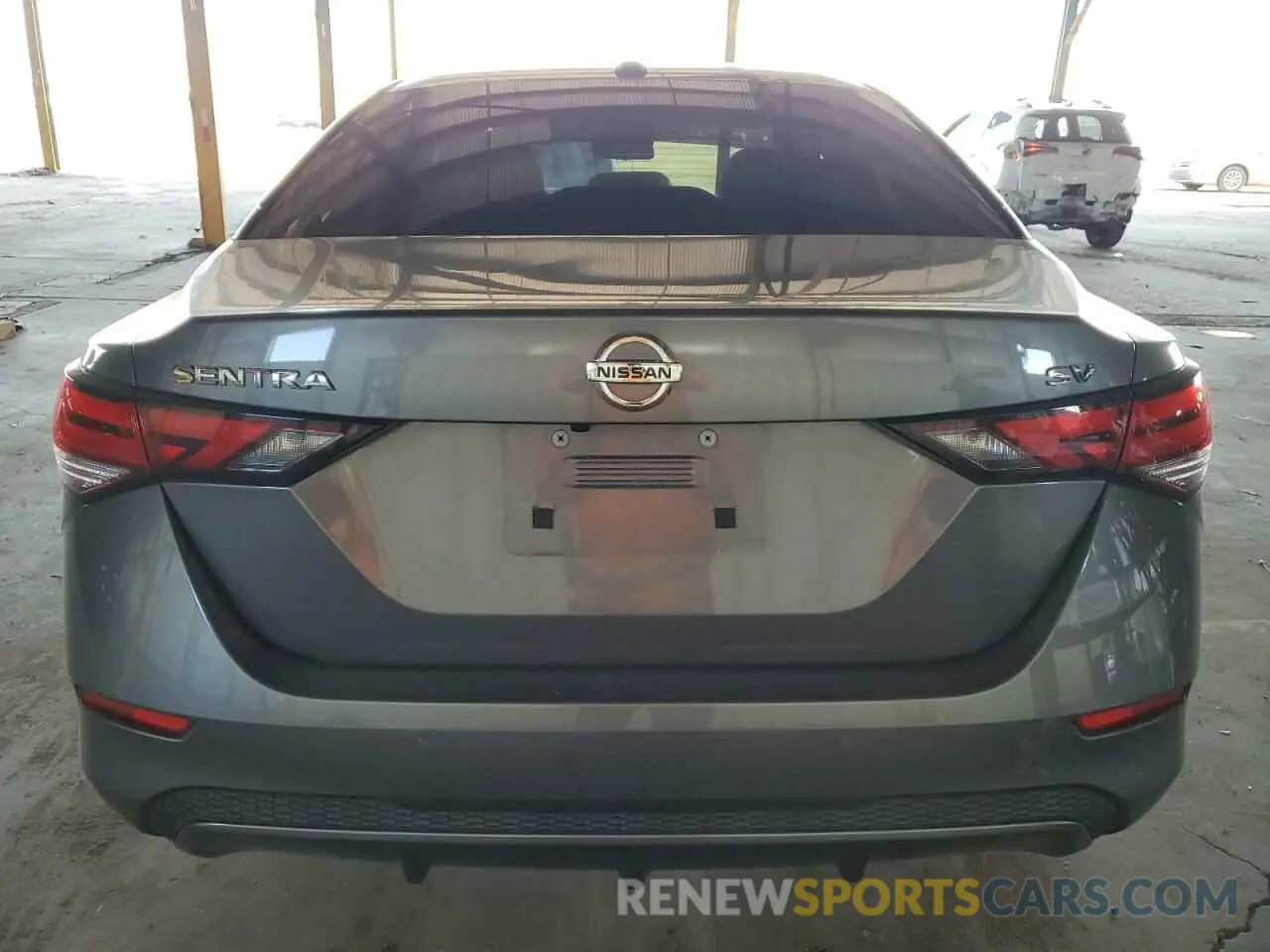 6 fotografías del automóvil dañado 3N1AB8CVXLY256731 NISSAN SENTRA 2020