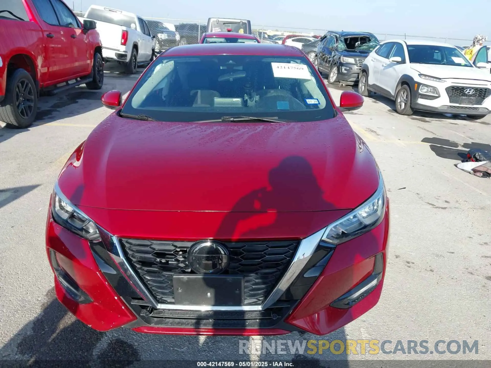 13 fotografías del automóvil dañado 3N1AB8CVXLY278633 NISSAN SENTRA 2020