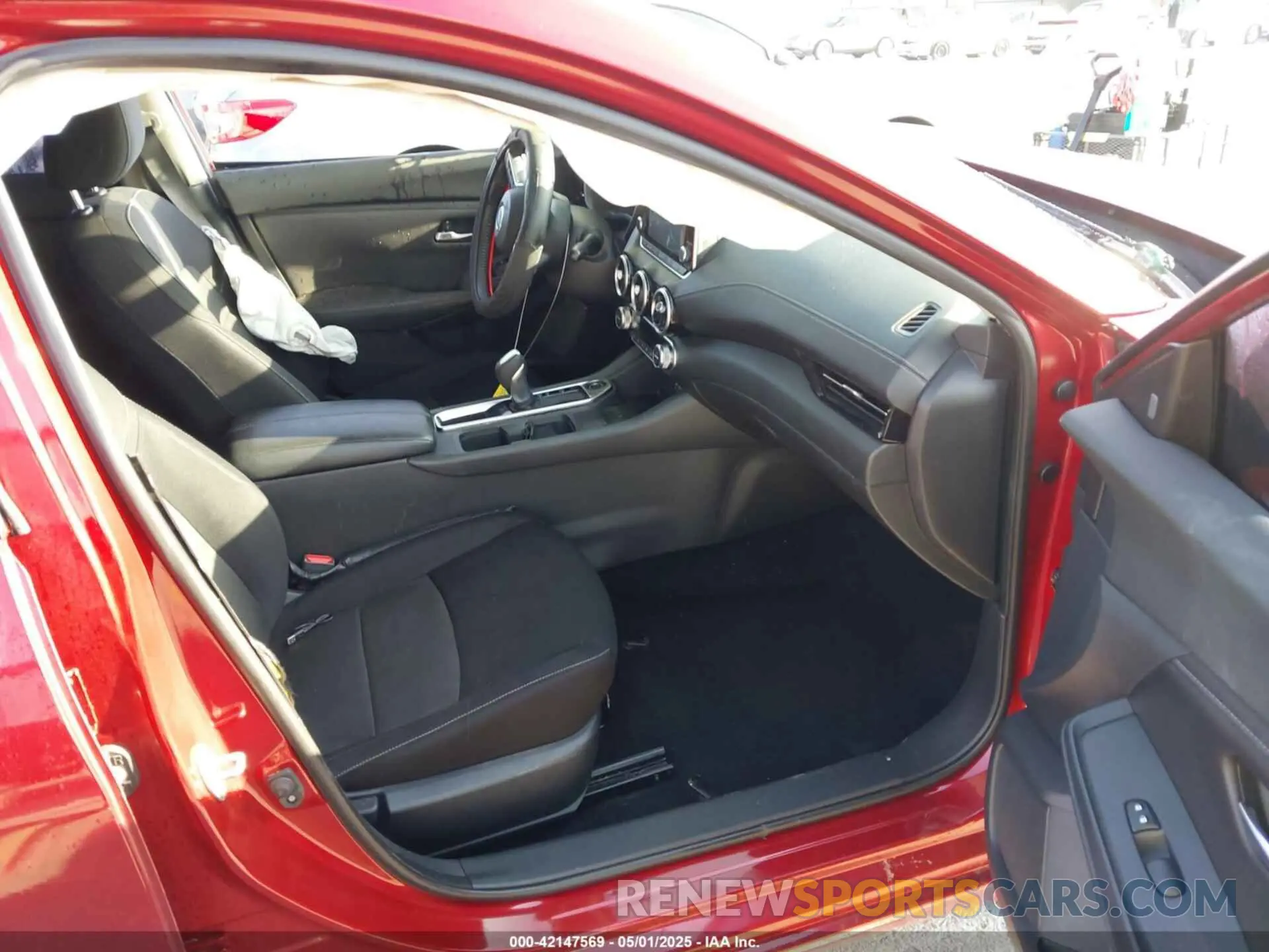 5 fotografías del automóvil dañado 3N1AB8CVXLY278633 NISSAN SENTRA 2020
