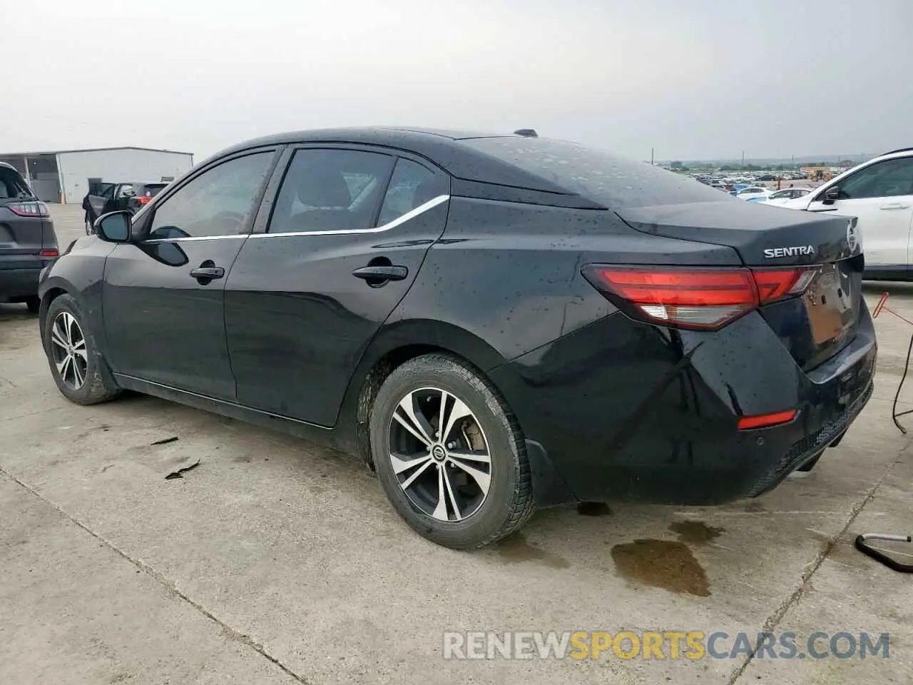 2 fotografías del automóvil dañado 3N1AB8CVXLY281404 NISSAN SENTRA 2020