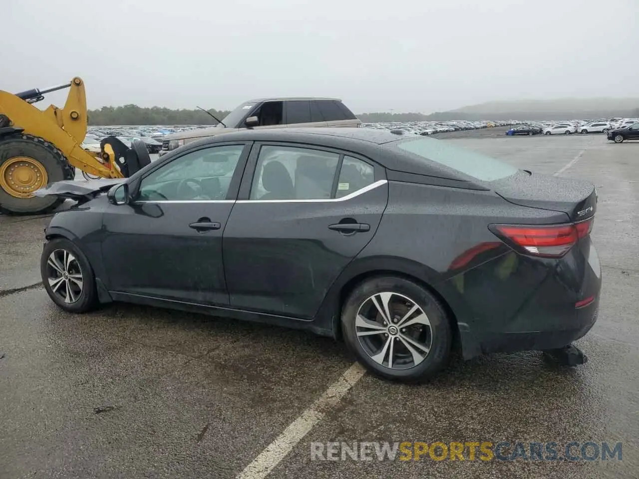 2 fotografías del automóvil dañado 3N1AB8CVXLY283279 NISSAN SENTRA 2020