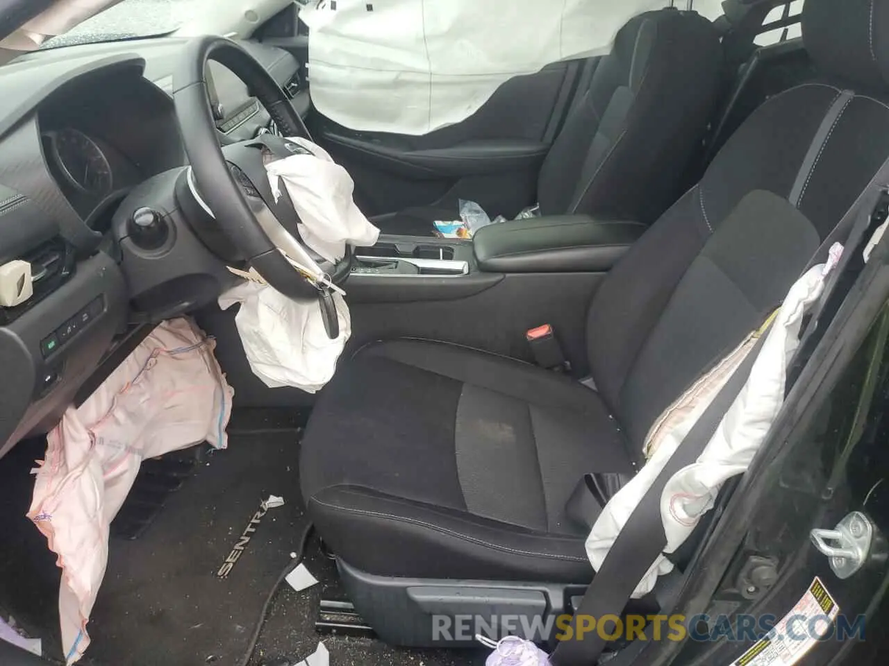 7 fotografías del automóvil dañado 3N1AB8CVXLY283279 NISSAN SENTRA 2020