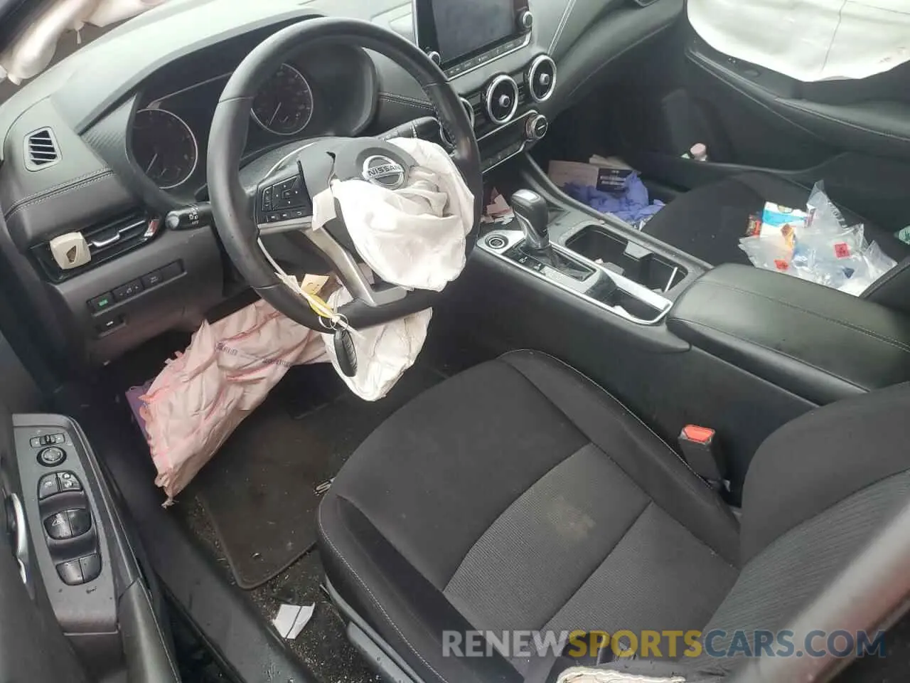 8 fotografías del automóvil dañado 3N1AB8CVXLY283279 NISSAN SENTRA 2020