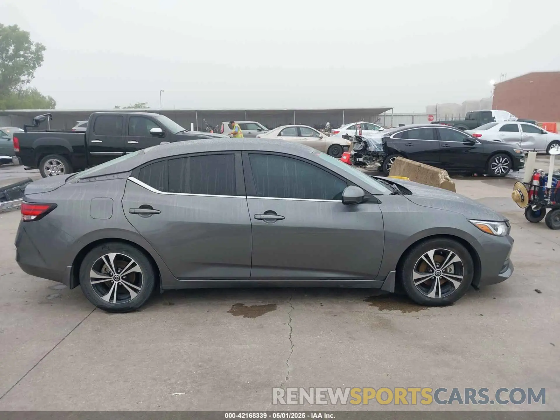 13 fotografías del automóvil dañado 3N1AB8CVXLY288711 NISSAN SENTRA 2020