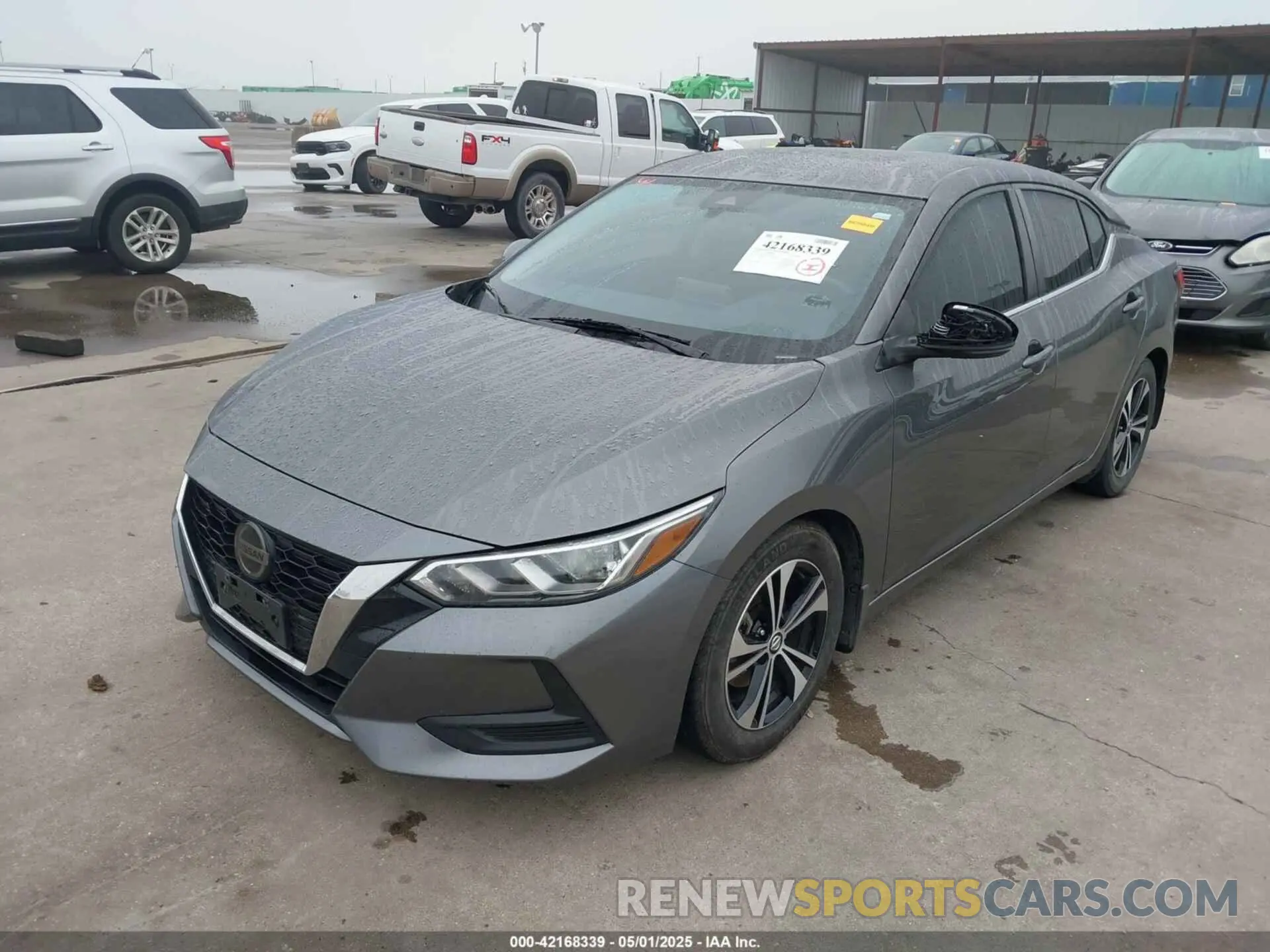 2 fotografías del automóvil dañado 3N1AB8CVXLY288711 NISSAN SENTRA 2020