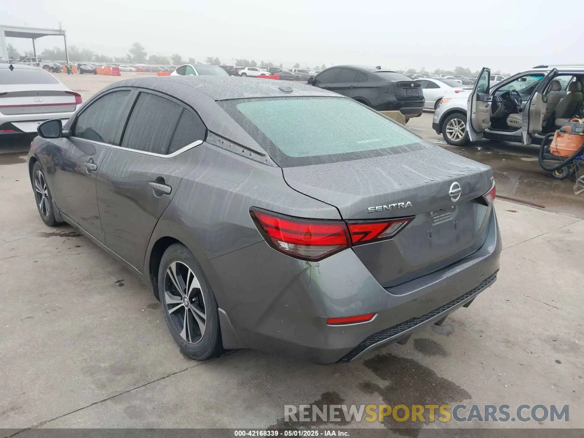 3 fotografías del automóvil dañado 3N1AB8CVXLY288711 NISSAN SENTRA 2020