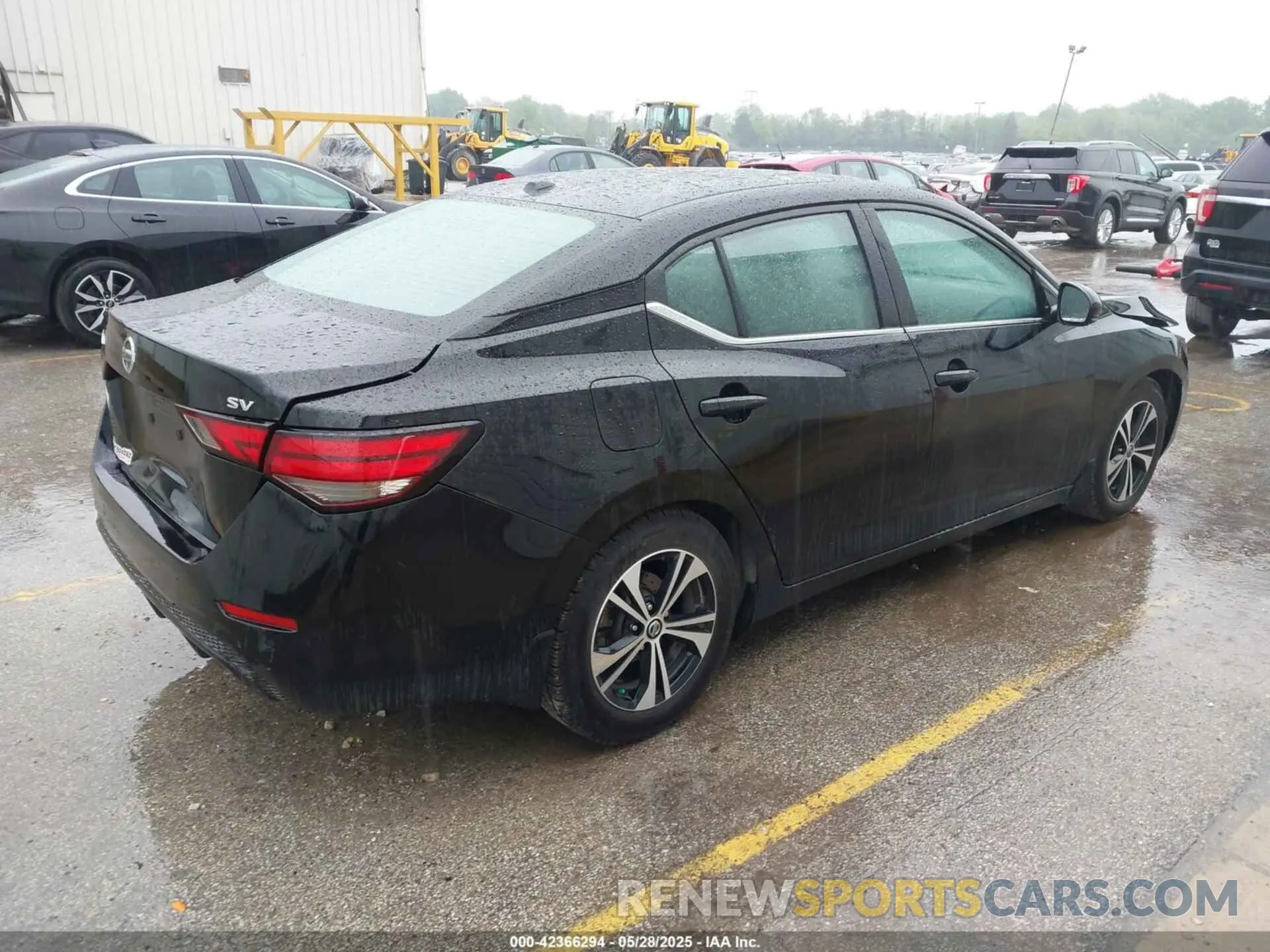4 fotografías del automóvil dañado 3N1AB8CVXLY294217 NISSAN SENTRA 2020