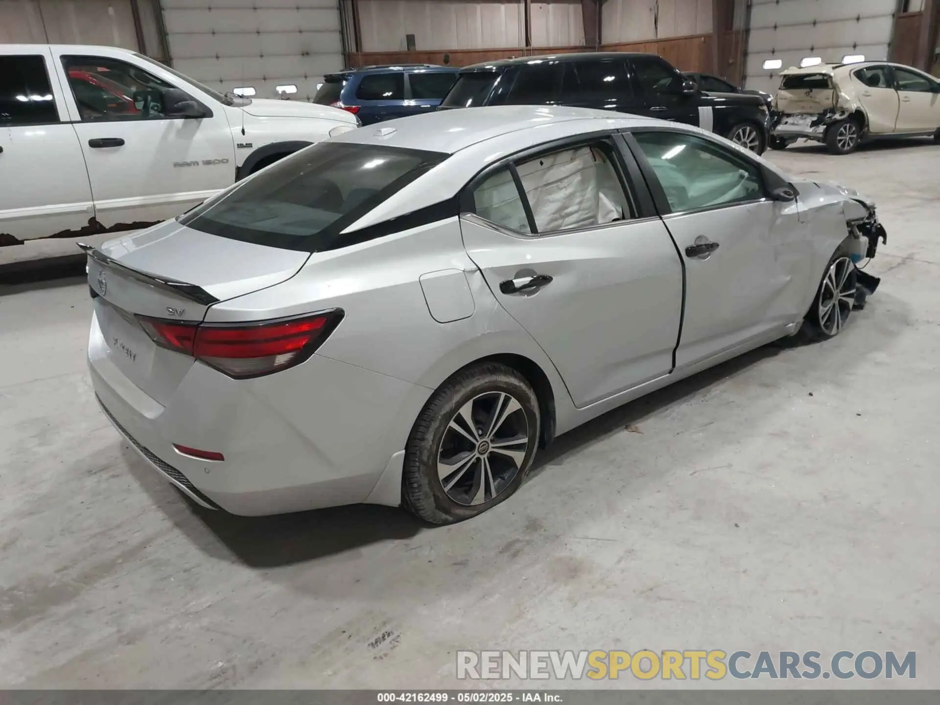 4 fotografías del automóvil dañado 3N1AB8CVXLY298803 NISSAN SENTRA 2020