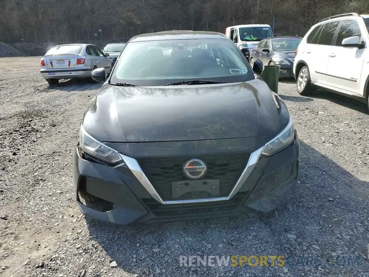 5 fotografías del automóvil dañado 3N1AB8CVXLY301568 NISSAN SENTRA 2020