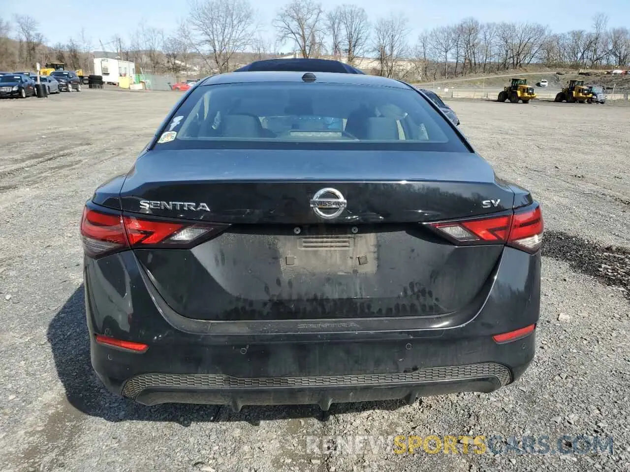 6 fotografías del automóvil dañado 3N1AB8CVXLY301568 NISSAN SENTRA 2020