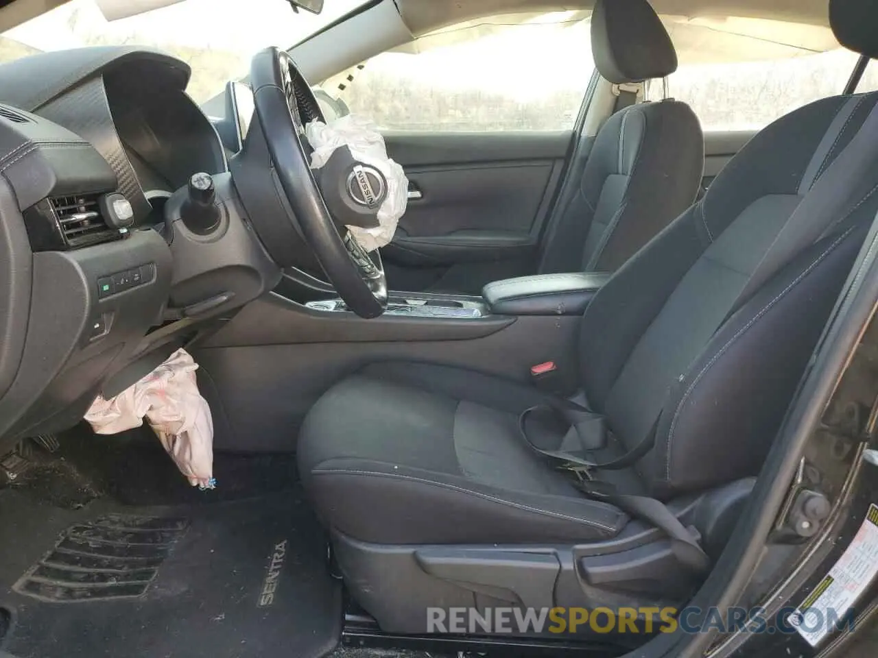 7 fotografías del automóvil dañado 3N1AB8CVXLY301568 NISSAN SENTRA 2020