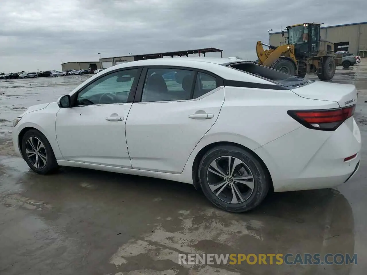 2 fotografías del automóvil dañado 3N1AB8CVXLY306902 NISSAN SENTRA 2020