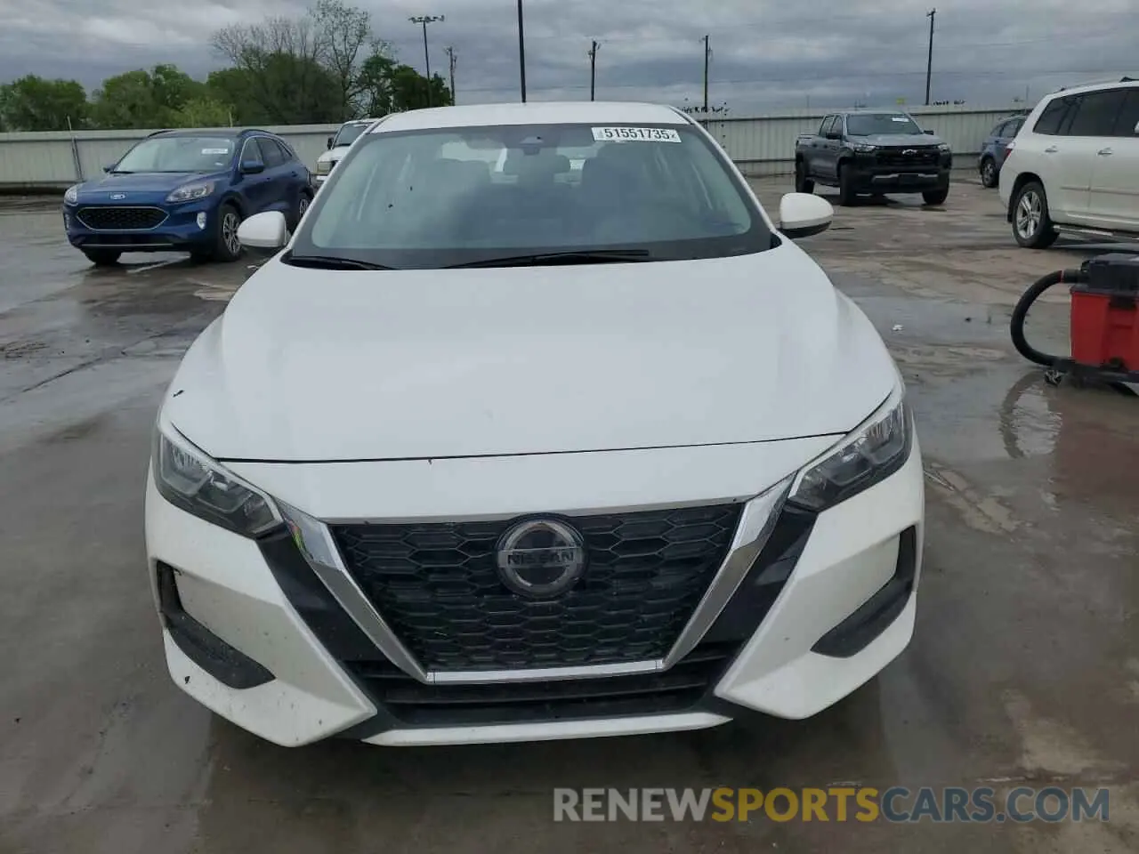 5 fotografías del automóvil dañado 3N1AB8CVXLY306902 NISSAN SENTRA 2020