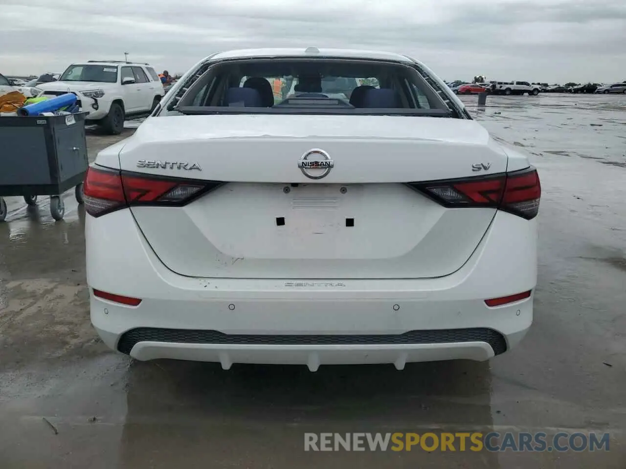 6 fotografías del automóvil dañado 3N1AB8CVXLY306902 NISSAN SENTRA 2020