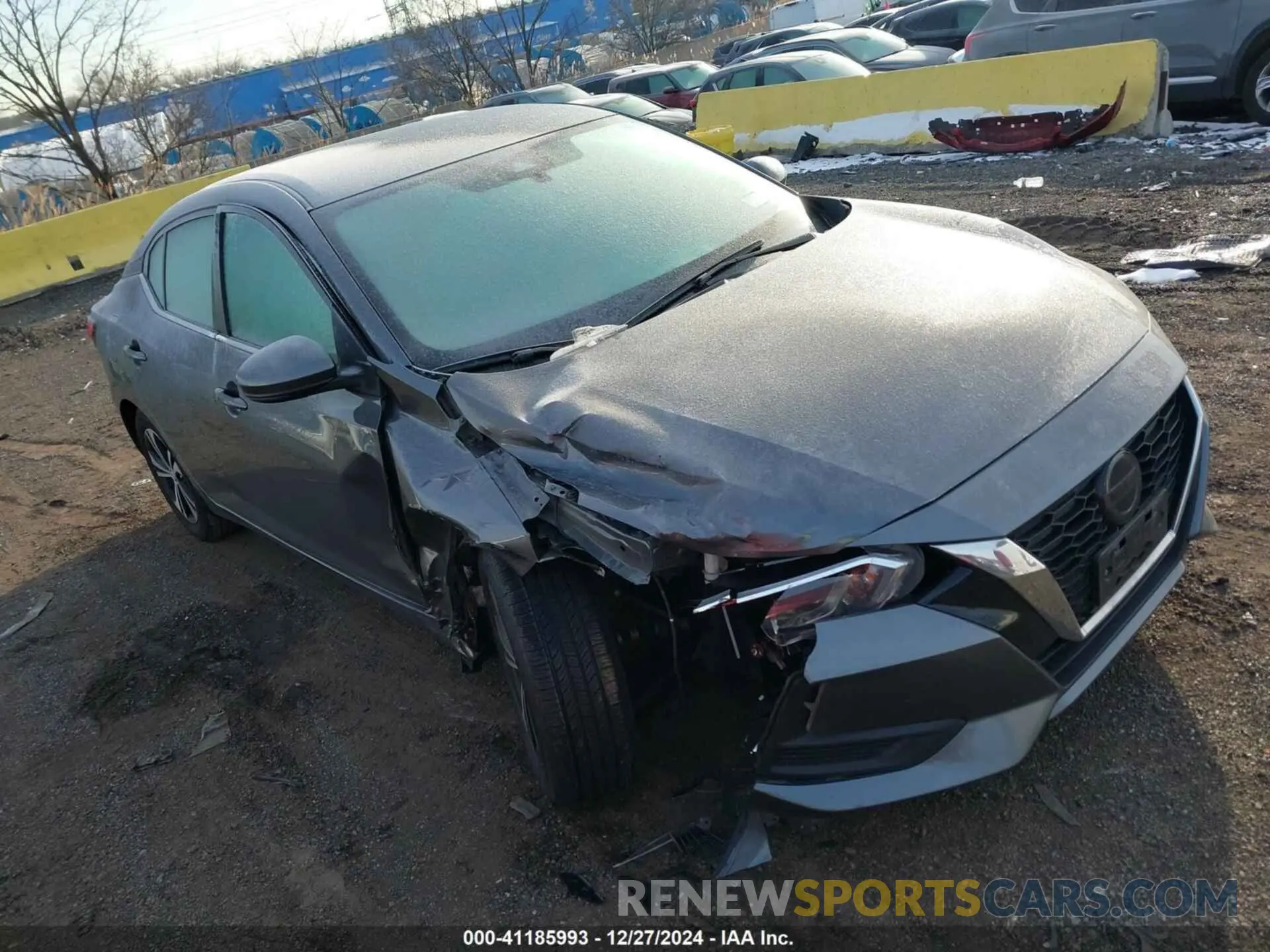 1 fotografías del automóvil dañado 3N1AB8CVXLY312294 NISSAN SENTRA 2020